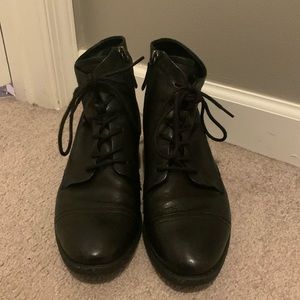 Comfortiva pillow top soles ankle boots